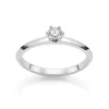 David-Andersen Diamantringer-Ring, Solitaer 0,20 Ct