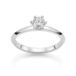 David-Andersen Diamantringer-Ring, Solitaer 0,40 Ct