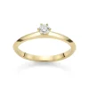 David-Andersen Diamantringer-Ring, Solitaer 0,15Ct
