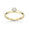David-Andersen Diamantringer-Ring, Solitaer 0,20Ct