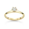 David-Andersen Diamantringer-Ring, Solitaer 0,30Ct