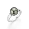 Gellner Gullringer-Ring, Tahitiperle 11-12 Mm