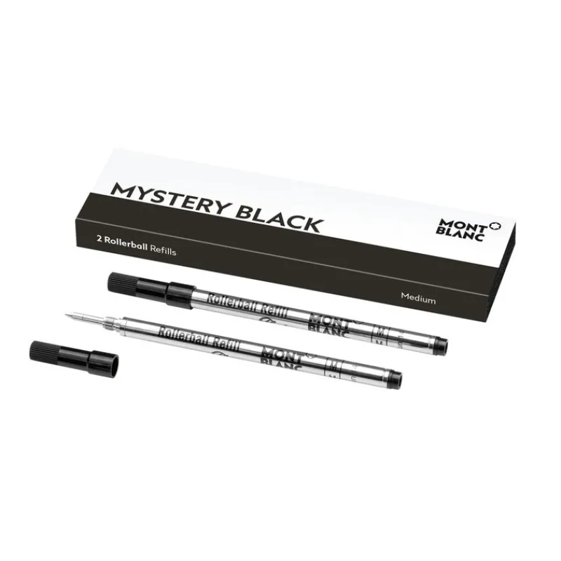 Montblanc Notatbøker-Rollerball Refills (M) Mystery Black