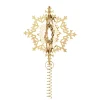 Georg Jensen Home Julepynt-Toppstjerne, Isrose Forgylt